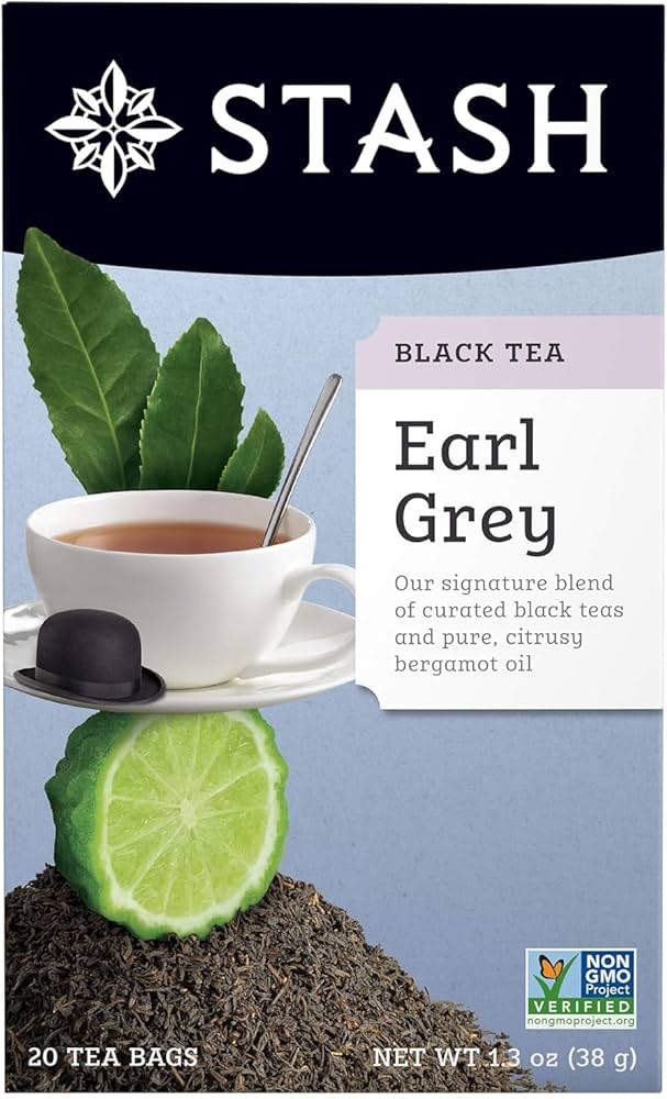 STASH ティーバッグ Stash Tea Earl Grey : Amazon.ca: Grocery & Gourmet Food